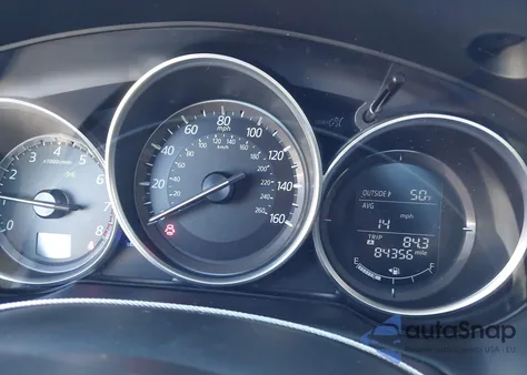 2016 Mazda Cx-5 Touring z USA, uszkodzony, nr VIN JM3KE2CY8G0776840